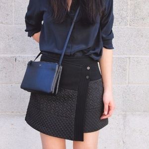 CAbi Black Swathe Skirt